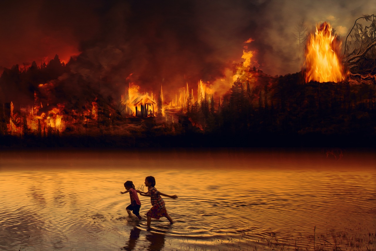 fire-4429478_1280 Milieuimpact van de oorlog in Gaza